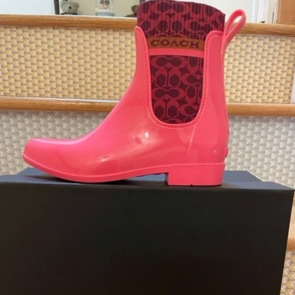 COACH- Rivington Rubber Boot - Picture 3 of 8